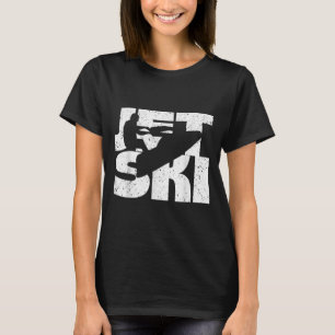 Retro Vintage Jet Ski Wassersport Wasserfahrzeug S T-Shirt