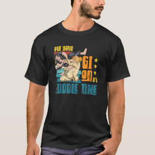 Retro Vintage Jiu Jitsu Zieh Dein Gi An Es Ist Kus T-Shirt