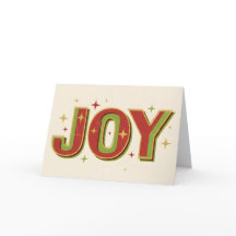 Retro Vintage Joy Christmas