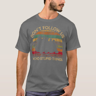 Retro Vintage Kajakfahrer Rafting lustige G T-Shirt