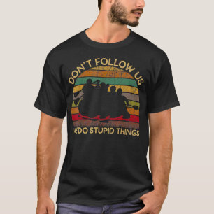 Retro Vintage Kajakfahrer Rafting lustige G T-Shirt