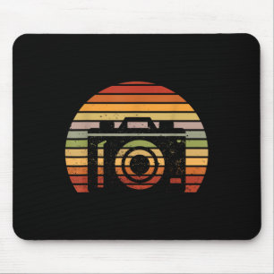 Retro Vintage Kamera Bild Kameramann Fotografie Mousepad