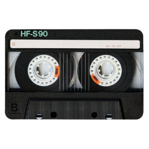 Retro Vintage-Kassettentonbandgerät 70er 80er Magnet