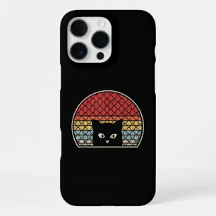 Retro Vintage Katze iPhone 16 Pro Max Hülle