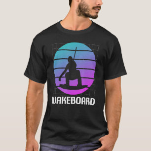 Retro Vintage Klassik Wakeboard Wakeboarding Wakeb T-Shirt