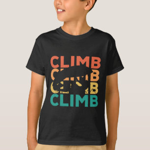 Retro-Vintage-Klettergeschenk für Kletterer T-Shirt