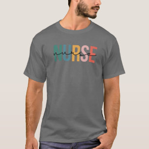 Retro Vintage Krankenschwester Lustige Schulkranke T-Shirt