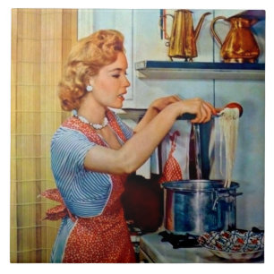 Retro-Vintage-Küchendekor Fliese