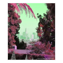 Retro Vintage Kunst Los Angeles Plakatdrucke