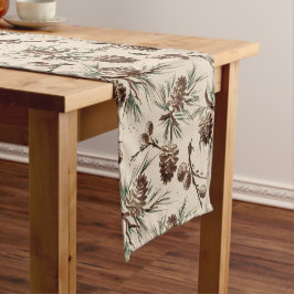 Retro Vintage Kurzer Tischläufer