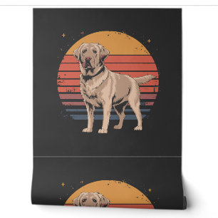 Retro-Vintage-Labrador-Retriever-Hunde-Liebhaber-G Tapete