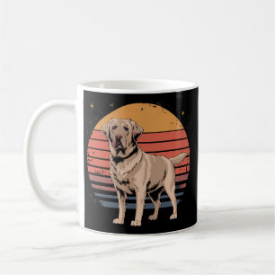 Retro Vintage Labrador Retriever Hundeliebhaber Ge Kaffeetasse