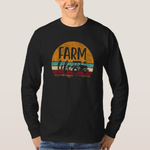 Retro Vintage landwirtschaftliche Nutzfahrzeugfami T-Shirt