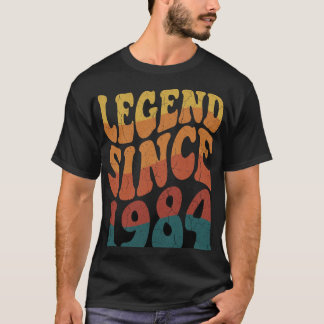 Retro-Vintage-Legendär seit dem Geburtsjahr T-Shir T-Shirt