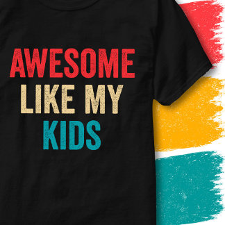 Retro Vintage Lustiger Spruch Awesome Wie Meine Ki T-Shirt