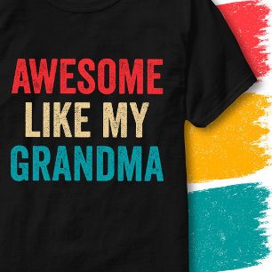 Retro Vintage Lustiger Spruch Großartig Wie Meine T-Shirt