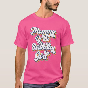 Retro Vintage Mami der Geburtstagskarte T-Shirt