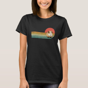 Retro Vintage Meerschweinchen Tier Haustier Meersc T-Shirt