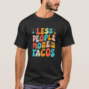 Retro-Vintage Mehr-Tacos Cinco de Mayo T-Shirt