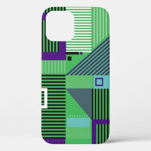 Retro-Vintage-Memphis-Mode-Stilmuster. Illus Case-Mate iPhone Hülle