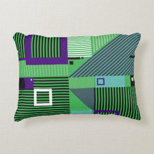Retro-Vintage-Memphis-Modestil-Muster. Illus Dekokissen