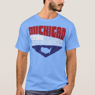 Retro Vintage Michigan USA2 T-Shirt