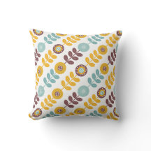 retro-vintage-mid-century-braune-blattmuster 2