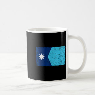 Retro Vintage Minnesota Staatsflagge Männer Frauen Kaffeetasse