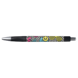 Retro Vintage mit Monogramm Lehrerin Pen Kugelschreiber