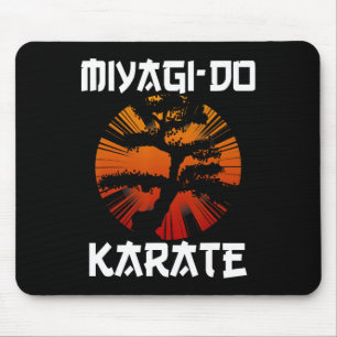 Retro Vintage Miyagi-do Karate Leben Bonsai Baum M Mousepad