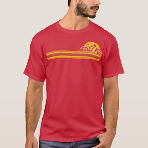 Retro Vintage Mountainbike Triathlon Downhill Fahr T-Shirt
