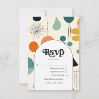 Retro Vintage Muster und Typografie Hochzeit