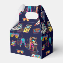 Retro Vintage Neon 80er Jahre Muster