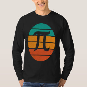 Retro Vintage Nerd Symbol Pi Tag 3 14 Mathematikle T-Shirt
