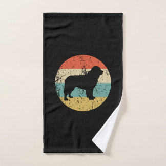 Retro Vintage Neufundland | Funny Newfie Dog Handtuch
