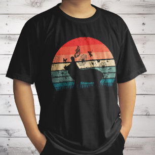 Retro Vintage Nilpferd Flusspferd Nilpferdliebhabe T-Shirt