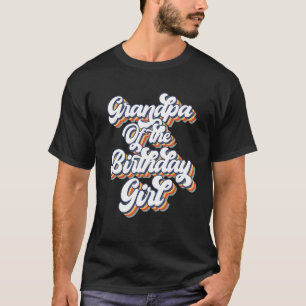 Retro Vintage Opa des Geburtstagsmädchens passend T-Shirt