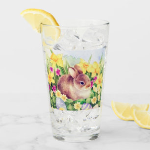 Retro-Vintage-Osterhase-Feiertagsglas Glas
