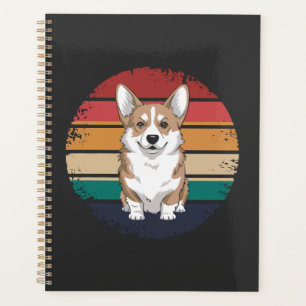 Retro Vintage Pembroke Welsh Corgi Liebhaber Hund Planer