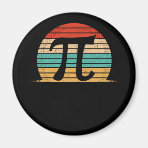 Retro Vintage Pi Tag 2022 Mathe-Fan Magnet