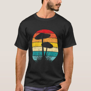 Retro-Vintage Pilze T-Shirt