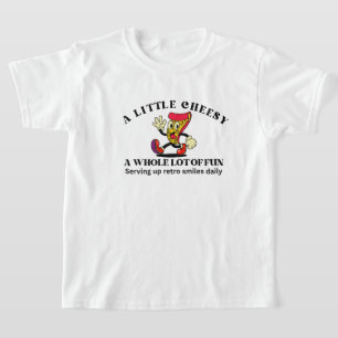 Retro-Vintage-Pizza-Cartoon  T-Shirt