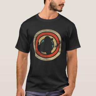 Retro Vintage Pudel-Hunde und süße Tiere 1 T-Shirt