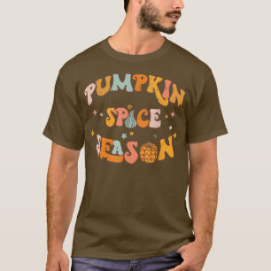 Retro Vintage Pumpkin Gewürzsaison Herbst Herbst T-Shirt