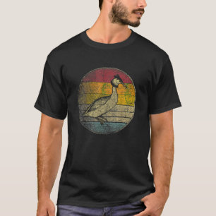 Retro Vintage Puteketeke Neuseelands Vogelart T-Shirt