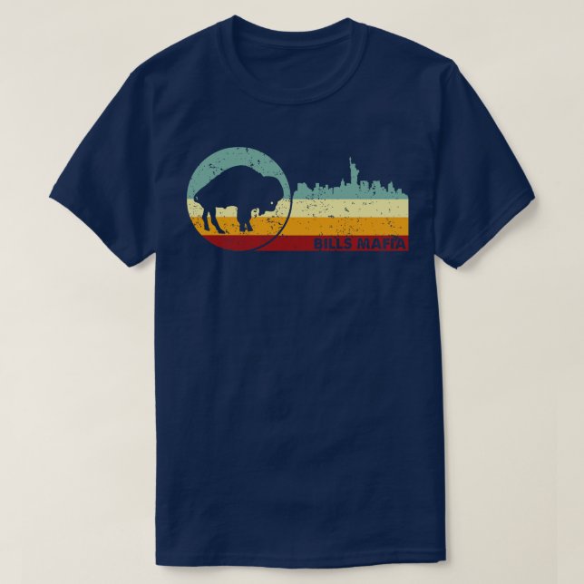 Retro Vintage Rechnungen Mafia T-Shirt (Design vorne)