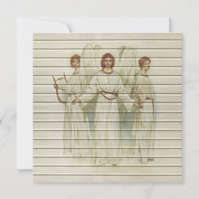 Retro | Vintage religiöse Weihnachten (Vorderseite)