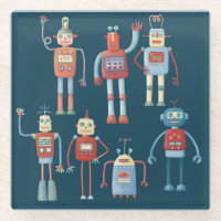 Retro-Vintage-Roboter