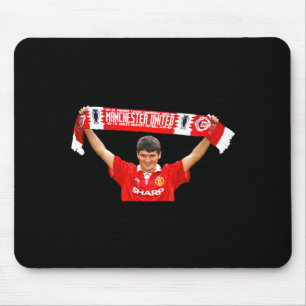 Retro Vintage Roy Keane Fußball Umbro Trikot Groß  Mousepad