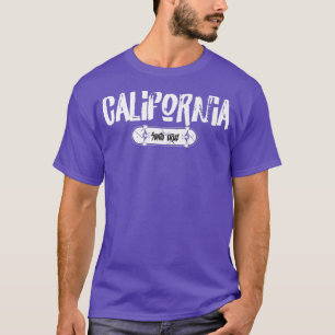 Retro Vintage Santa Cruz Skate Skateboarding Straß T-Shirt